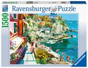 Quebra-cabeça Ravensburger Romance em Cinque Terre 1500 unidades