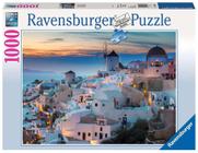 Quebra-cabeça Ravensburger Santorini, Grécia, 1000 peças