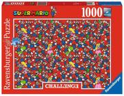 Quebra-cabeça Ravensburger Super Mario Challenge 1000 peças