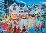 Quebra-cabeça Ravensburger The Christmas House 1000 peças