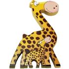 Quebra Cabeça Zoo Filhotes Girafa - Maninho Artesanatos