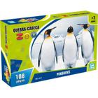 Quebra Cabeça Zoo Pinguim 108 Peças NIG