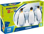 Quebra Cabeça Zoo Pinguins 108 Peças - Nig Brinquedos