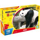 Quebra Cabeça Zoo Urso Panda 108 Peças NIG