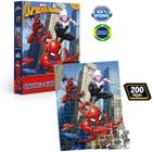 Quebra cabeças 2d - spider-man - homen-aranha - 200 peças