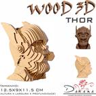 Quebra Cabeças 3D Cabeça Thor Decoração Ornamento Enfeite