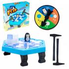 Quebra Gelo Infantil Com Pinguim Brinquedo Jogo Clássico De Mesa Para Diversão - Art Brink