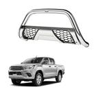 Quebra Mato Hilux 2016 2017 2018 2019 Grade Esportiva Cromo - Bepo