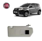 Quebra Sol Fiat Uno Way 2013 Cinza Com Espelho LE