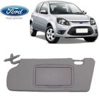 Quebra-Sol Ford Ka Black 2001 Com Espelho LE