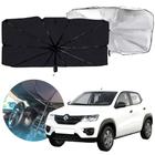 Quebra Sol Para Brisa Carro Protetor Solar Guarda Chuva 140 cm x 78 cm Linha Premium