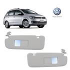 Quebra-Sol Spacefox 2009 Iluminação Cinza VW Par