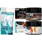 Queimador Gordura Localizada Kit Lipo Gel Slim Fit 30 Ervas