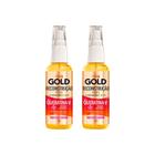Queratina Niely Gold Liquida Spray 120ml - Kit C/ 2un