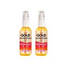 Queratina Niely Gold Liquida Spray 120Ml - Kit Com 2Un