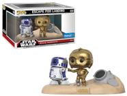 37593 Figurines Pop Vinyl C-3PO on Throne Collectible Figure Movie Moments Multi Funko Star Wars 