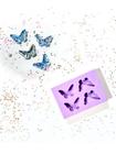R430 Molde de silicone pingente borboleta resina - confeitaria dos moldes