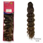 Rabo de Cavalo Ondulado Vanessa Cabelo Bio Vegetal Modelo Body Wave Fibra Futura Ser Mulher 70 cm