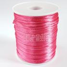 Rabo De Rato Cordão Cetim 2mm rolo 50m Pink