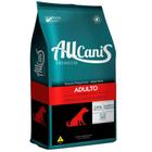 Ração Allcanis Premium Adulto Raças Pequenas Frango, Carne e Arroz - 15 Kg