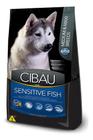 Ração Cibau Fish Cães Adultos Médios E Grandes - 12kg