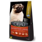 Ração Cibau Sensitive Lamb Cães Adultos Raças Pequenas - 3Kg