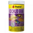 Ração cichlid gran - pote 55g - tropical