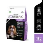 Ração Equilíbrio para Cães Sênior de Porte Pequeno Sabor Frango 1kg - EQUILIBRIO