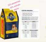 Ração Foster Premium Original caes adultos 15kg 22% proteinas 10% extrato eterio