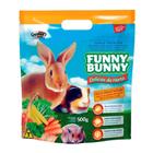 Ração funny bunny coelho e hamster delicias da horta 500g