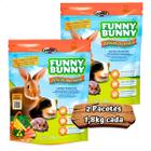 Ração Funny Bunny Para Coelho Porquinho Da Índia Hamster