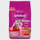 Ração Gato Whiskas Filhote Carne 900g