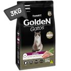 Ração Golden Gatos Castrados 3kg Salmão