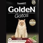 Ração Golden Gatos Castrados Carne