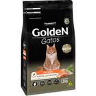 Ração Golden para Gatos Adultos Castrados Sabor Salmão 3KG