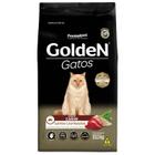 Ração golden para gatos castrados carne 10,1kg