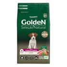 Ração Golden Seleção Natural Cães Filhotes Mini e Pequena sabor Frango e Arroz 3 Kg