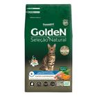 Ração Golden Seleção Natural Gatos Adultos Castrados Abóbora 3 kg