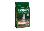 Ração Golden Seleção Natural Gatos Adultos sabor Frango e Arroz 10,1kg