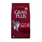 Ração Gran Plus Gatos Castrados Carne/Arroz 3Kg