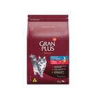 Ração GranPlus Gatos Adultos Carne e Arroz 3 kg