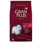 Ração GranPlus Menu Carne e Arroz para Cães Adultos Mini - 10,1 Kg