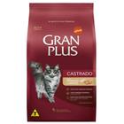 Ração Guabi Gran Plus Frango e Arroz para Gatos Castrados Adultos