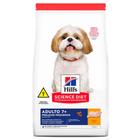 Ração Hills Science Diet para Cães Adultos 7+ Pedaços Pequenos Sabor Frango 6Kg