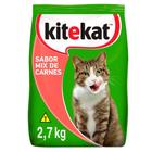 Ração KiteKat Mix de Carnes Para Gatos Adultos - 2,7 Kg