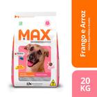 Ração Max Cães Adultos Raças Médias e Grandes Frango e Arroz 20Kg - TOTAL