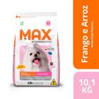 Ração Max Premium Especial Cães Adultos de Raças Pequenas Frango e Arroz 10,1 Kg