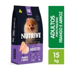 Ração Nutrive Select Cães Adultos Pequeno Porte Frango e Arroz 15kg - Solito