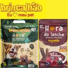 Ração Para Cachorro Macia Hora do Lanche + Snacks Palitos Natural Sabor Iogurte Frutas Vermelhas