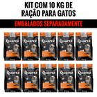 Ração Para Gato Premium Especial Quartz 10kg - 10 pacotes de 1kg